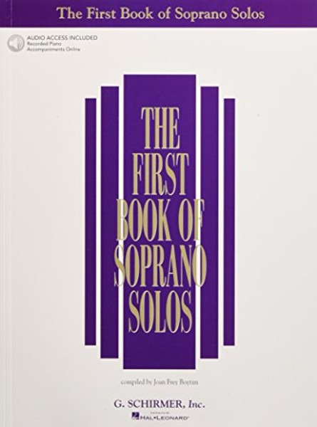 The First Book of Soprano Solos: Book/Online Audio (First Book of Solos)
