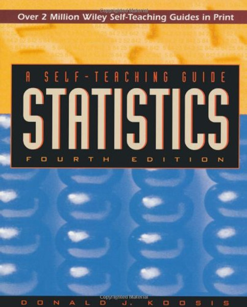 Statistics: A Self-Teaching Guide