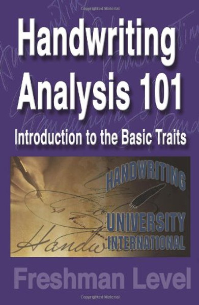 Handwriting Analysis 101