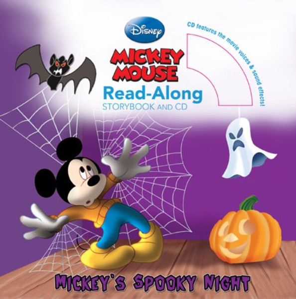 Mickeys Spooky Night Read-Along Storybook and CD