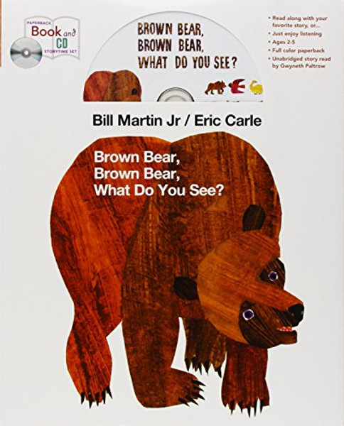 Brown Bear book and CD storytime set