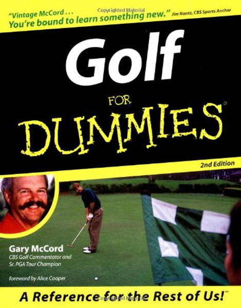 Golf For Dummies (For Dummies (Computer/Tech))