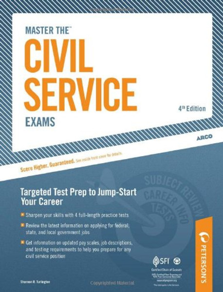 Master the Civil Service Exams (Peterson's Master the Civil Service Exams)