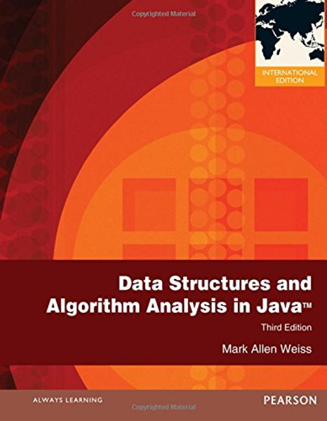 Data Structures and Algorithm Analysis in Java. Mark Allen Weiss