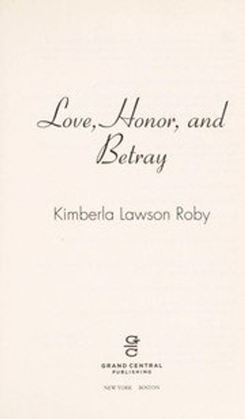 Love, Honor, and Betray (Reverend Curtis Black)