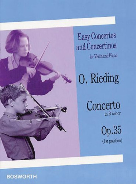 EASY CONCERTOS AND CONCERTINOS FOR VIOLIN AND PIANO CONCERTO IN B MUNOR OP.35 (1ST POS)