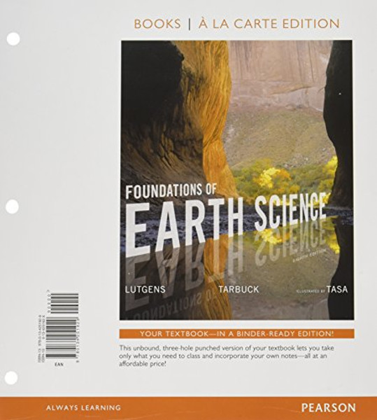 Foundations of Earth Science, Books a la Carte Plus Mastering Geology with Pearson eText -- Access Card Package (8th Edition)