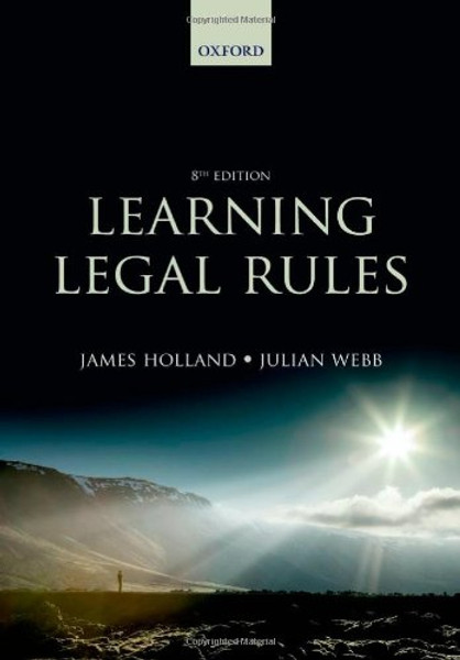 Learning Legal Rules