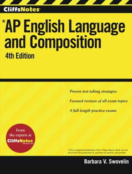 CliffsNotes AP English Language and Composition, 4th Edition