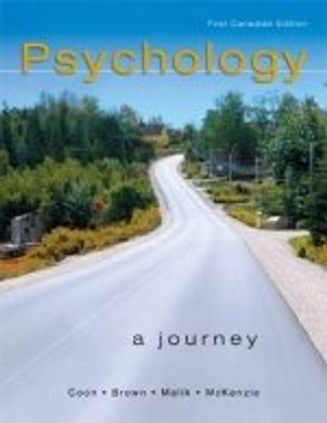 Psychology: A Journey : First Canadian Edition