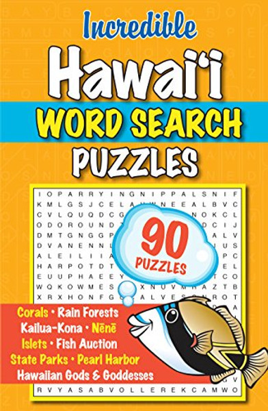 Incredible Hawaii Word Search Puzzles