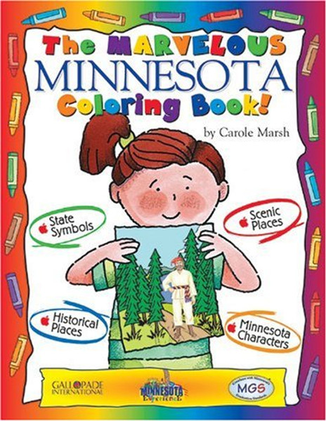 The Marvelous Minnesota Coloring Book! (Minnesota Experience)