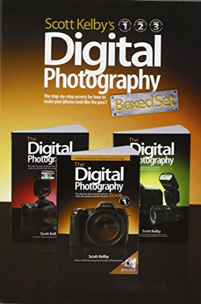 Scott Kelby's Digital Photography Boxed Set, Volumes 1, 2, and 3