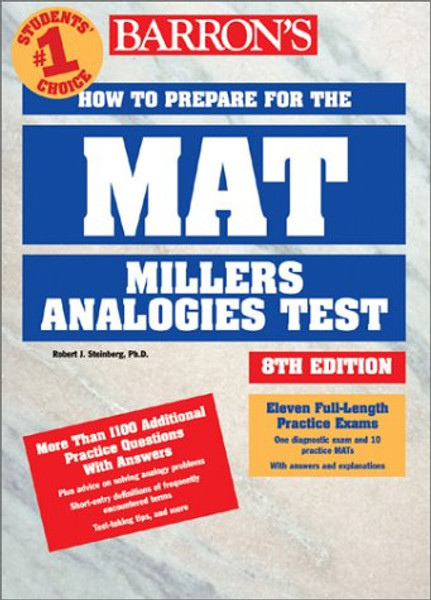 Barron's How to Prepare for the Mat: Miller Analogies Test