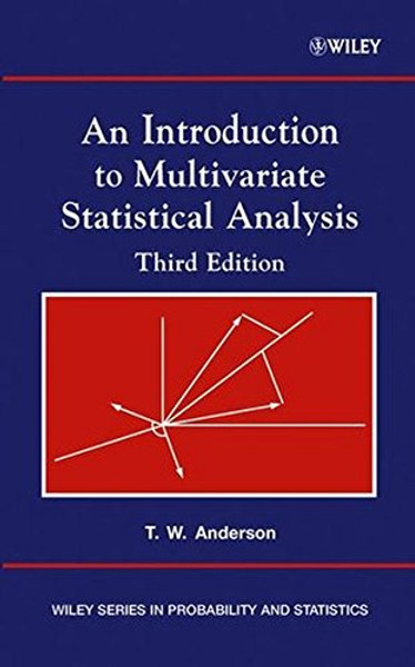 An Introduction to Multivariate Statistical Analysis