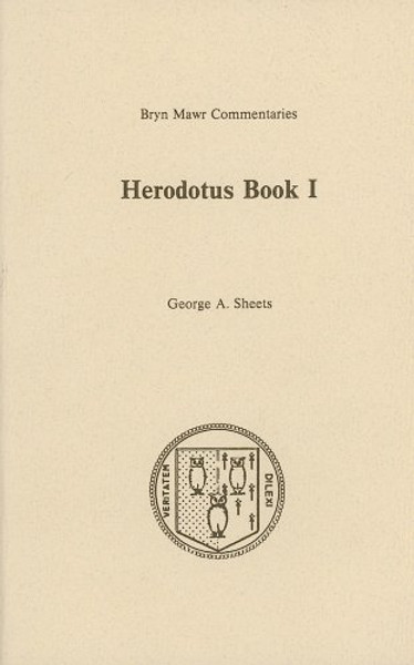 Herodotus Book I (Bryn Mawr Commentaries) (Greek Edition)