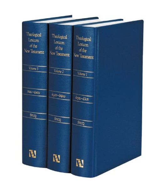 Theological Lexicon of the New Testament (3 Volume Set)