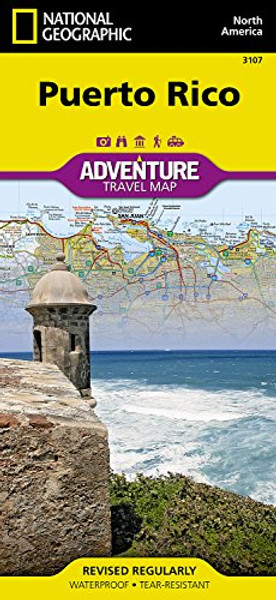 Puerto Rico (National Geographic Adventure Map)