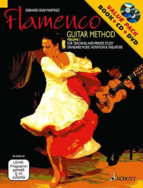 Flamenco Guitar Method Volume 1: Book/CD/DVD Pack (Schott)