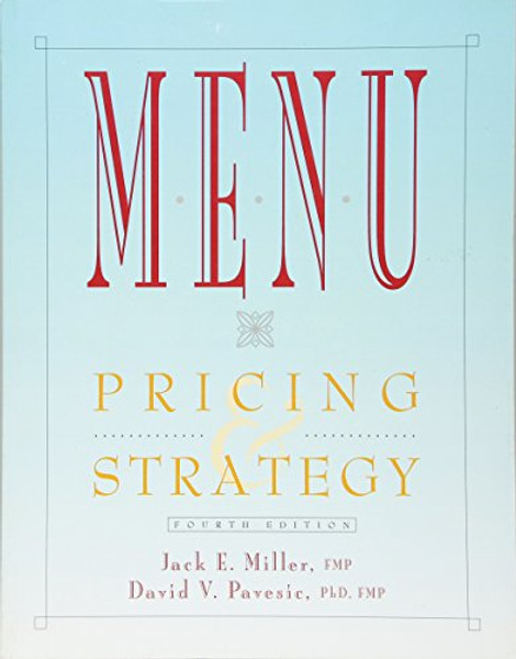 Menu: Pricing and Strategy