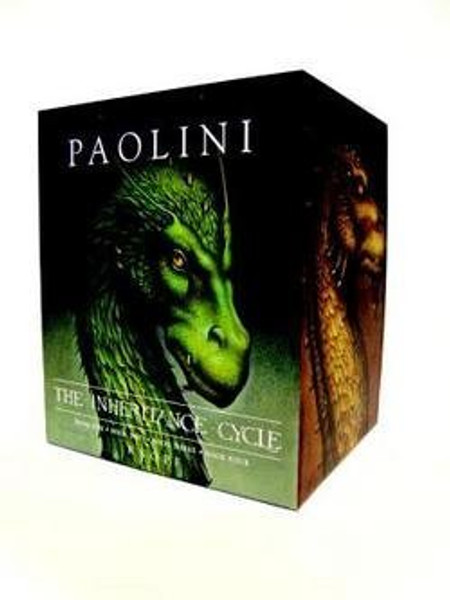 Christopher Paolini Inheritance Cycle 4 Book Set: Eragon, Eldest, Brisingr, Inheritance