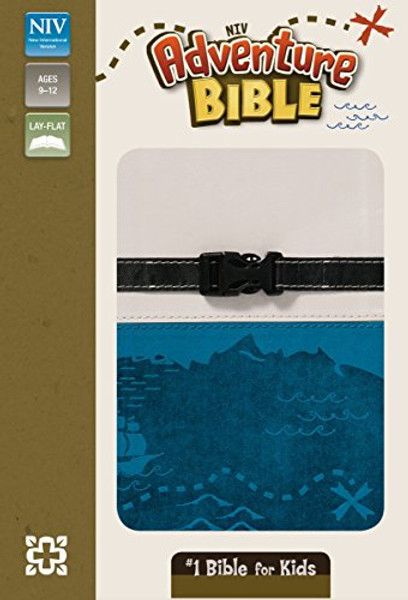 NIV, Adventure Bible, Imitation Leather, Gray/Blue