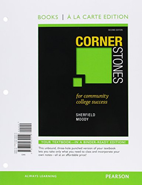 Cornerstones for Community College Success, Student Value Edition (2nd Edition)