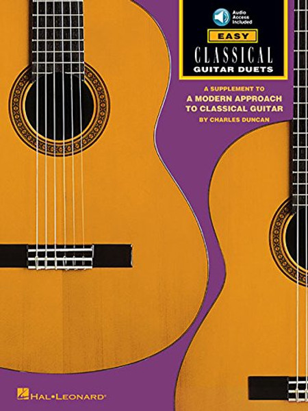 Easy Classical Guitar Duets: Book/Online Audio