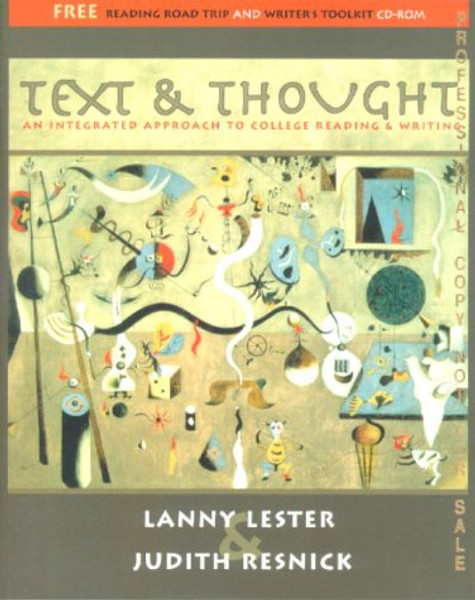 Text and Thought: An Integrated Approach to College Reading and Writing