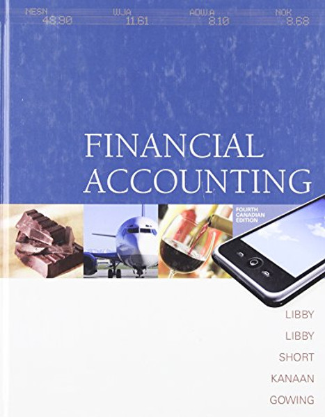Financial Accounting with Connect Access Card, Fourth CDN Edition