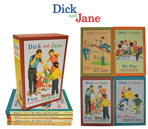 Dick and Jane 4 book boxed set (Learn to read with Dick and Jane)