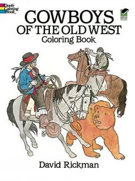 Cowboys of the Old West Coloring Book (Dover History Coloring Book)