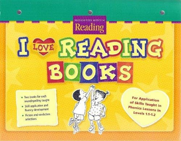 Houghton Mifflin Reading: The Nation's Choice: I Love to Read Blackline Masters Grade 1.1-1.2