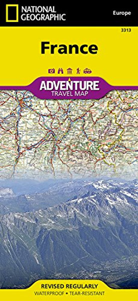 France (National Geographic Adventure Map)