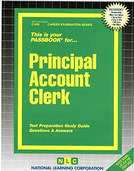 Principal Account Clerk(Passbooks) (Career Examination Passbooks)