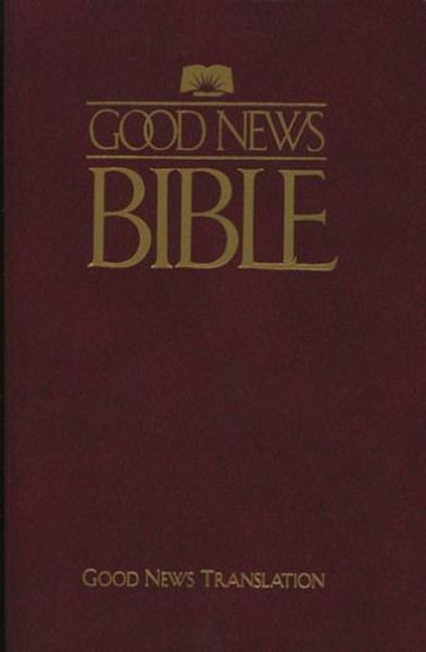 Good News Bible: English Version- Flex Burgundy