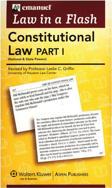 Law in a Flash Constitutional Law I