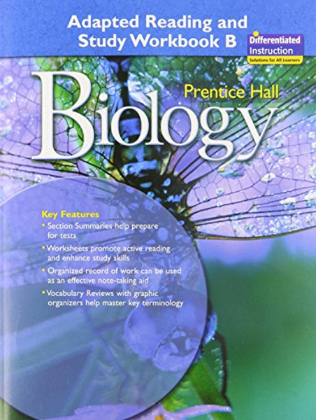 MILLER LEVINE BIOLOGY ADAPTED READING AND STUDY WORKBOOK B 2008C