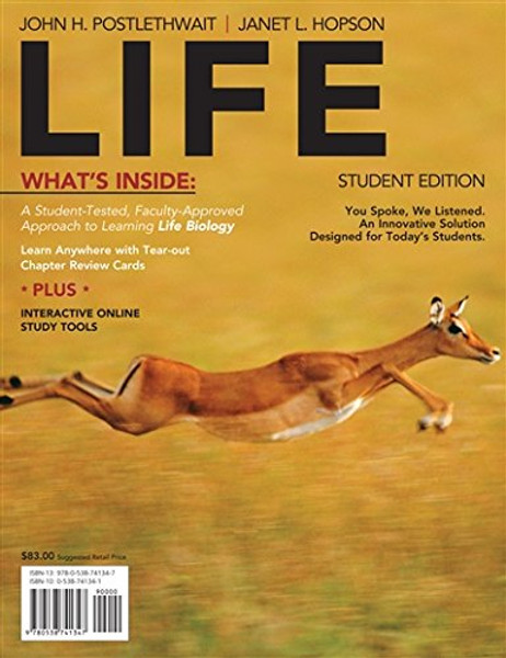 LIFE (with Biology CourseMate with eBook Printed Access Card) (Available Titles CourseMate)