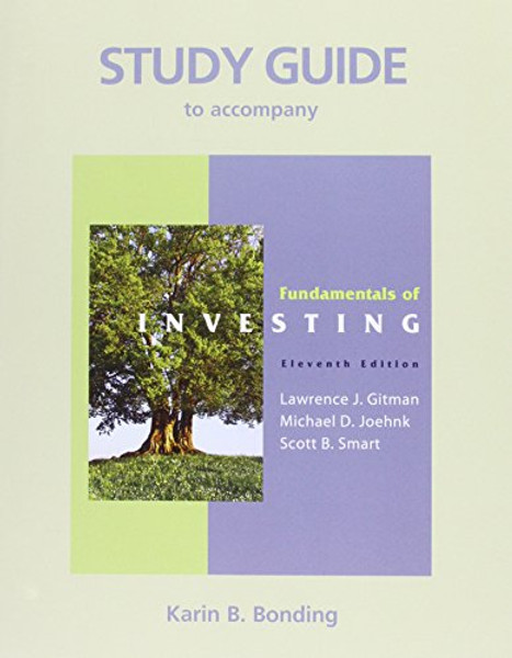 Study Guide for Fundamentals of Investing