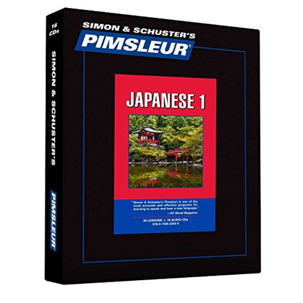 Pimsleur Japanese Level 1 CD: Learn to Speak and Understand Japanese with Pimsleur Language Programs (Comprehensive)