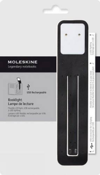 Moleskine Rechargeable Booklight, Black (Reading Collection)