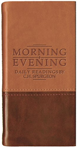 Morning And Evening - Matt Tan/Burgundy (Daily Readings)