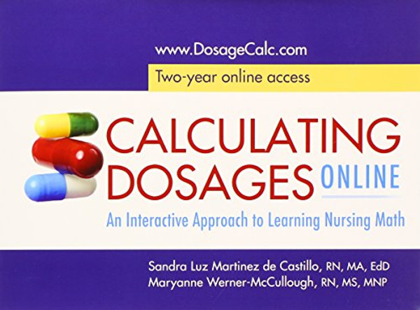 Calculating Dosages Online: Access Card