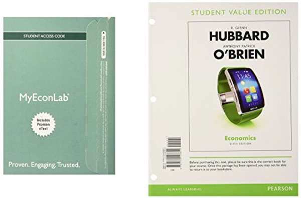 Economics, Student Value Edition Plus MyEconLab with Pearson eText -- Access Card Package (6th Edition)