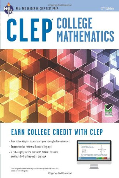 CLEP College Mathematics Book + Online (CLEP Test Preparation)