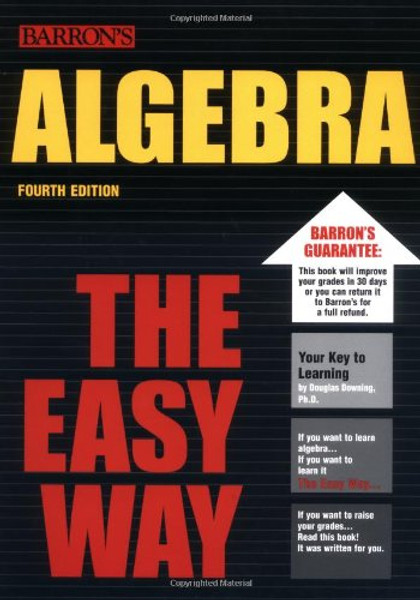 Algebra the Easy Way (Easy Way Series)