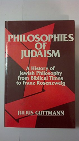 Philosophies of Judaism
