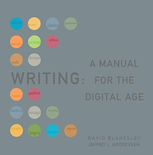 Writing: A Manual for the Digital Age, Comprehensive, 2009 MLA Update Edtion (2009 MLA Update Editions)