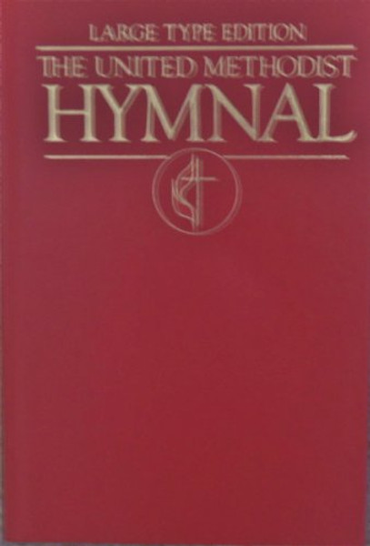 Hymnal United Methodist Large Type Dark Red